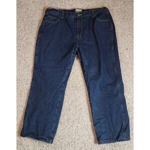 Red Head Red Lined Blue Jeans Size 40x30